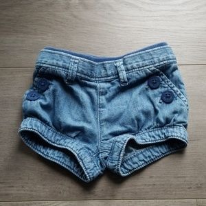 Baby Gap denim shorts